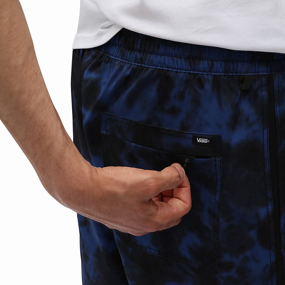 Men's Vans Voyage Volley Boardshorts Blue | USA24073