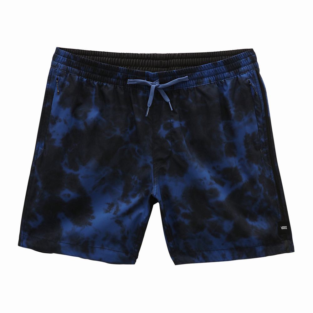 Men's Vans Voyage Volley Boardshorts Blue | USA24073