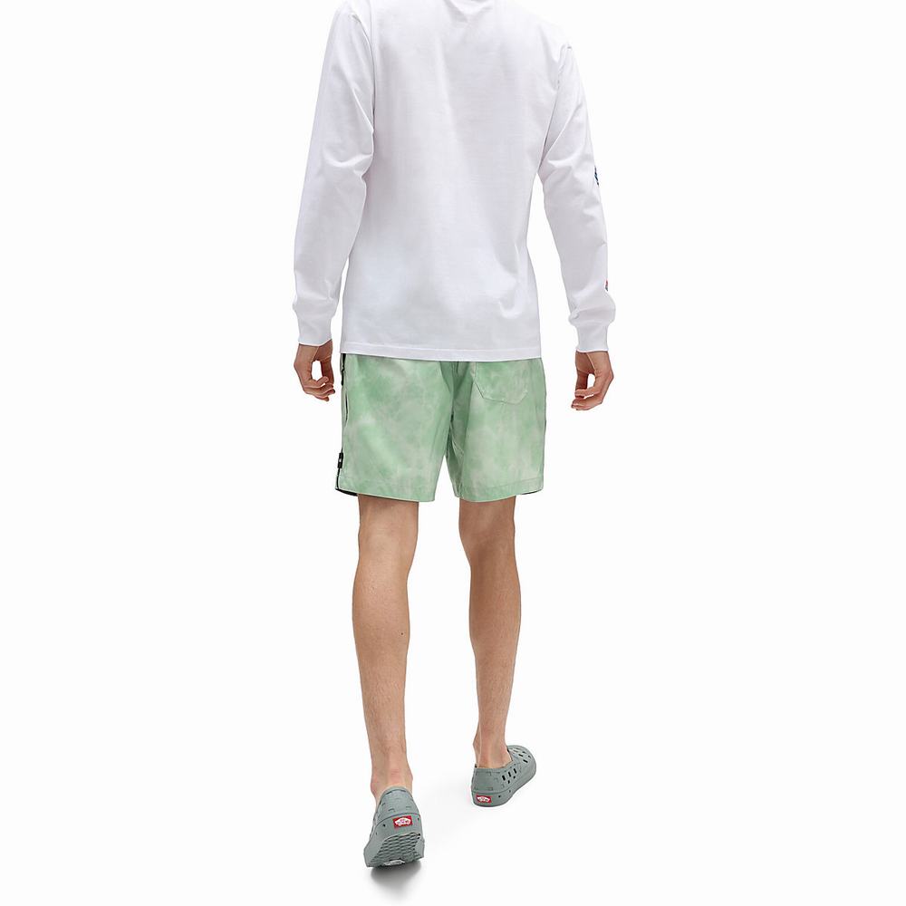 Men's Vans Voyage Volley Boardshorts Green | USA47608