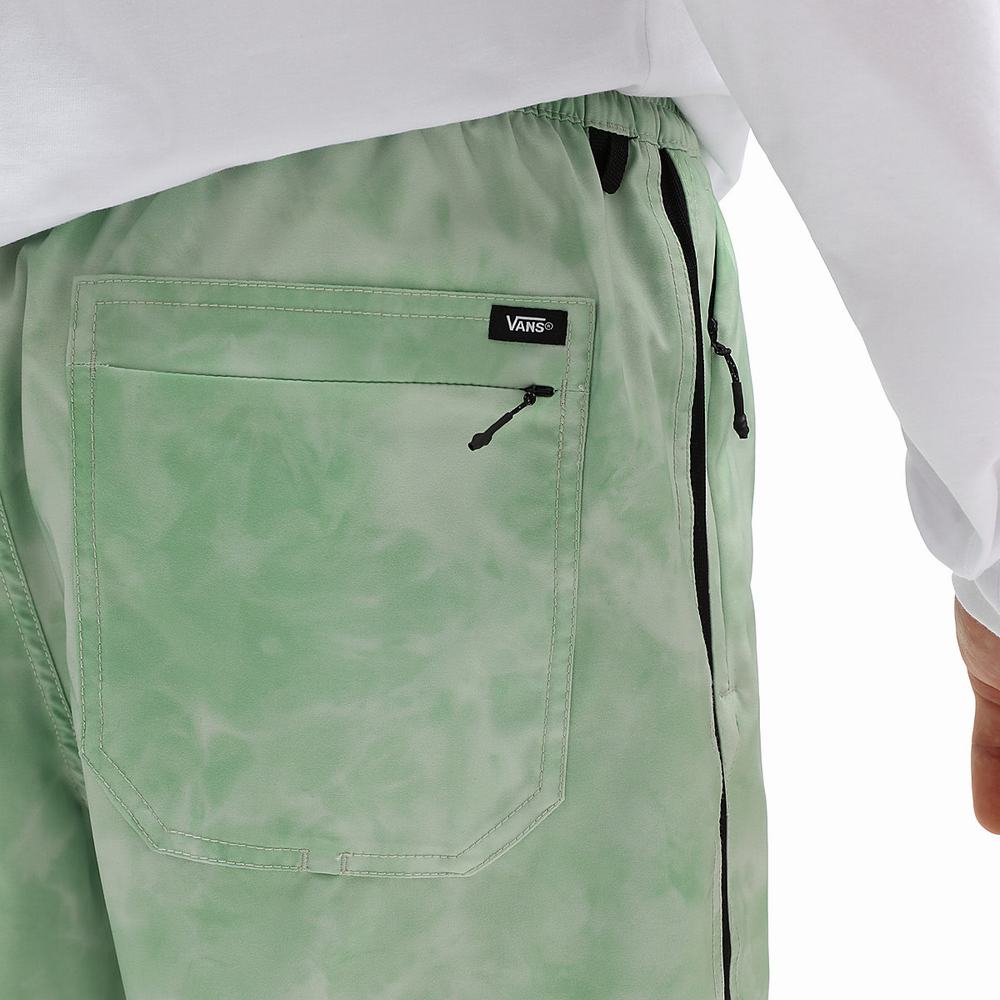 Men's Vans Voyage Volley Boardshorts Green | USA47608