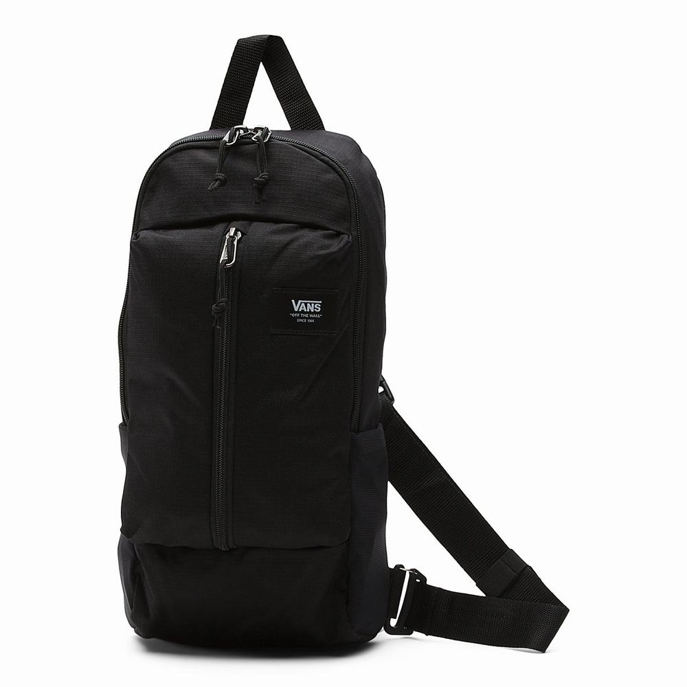 Men's Vans Warp Sling Bags Black | USA15082