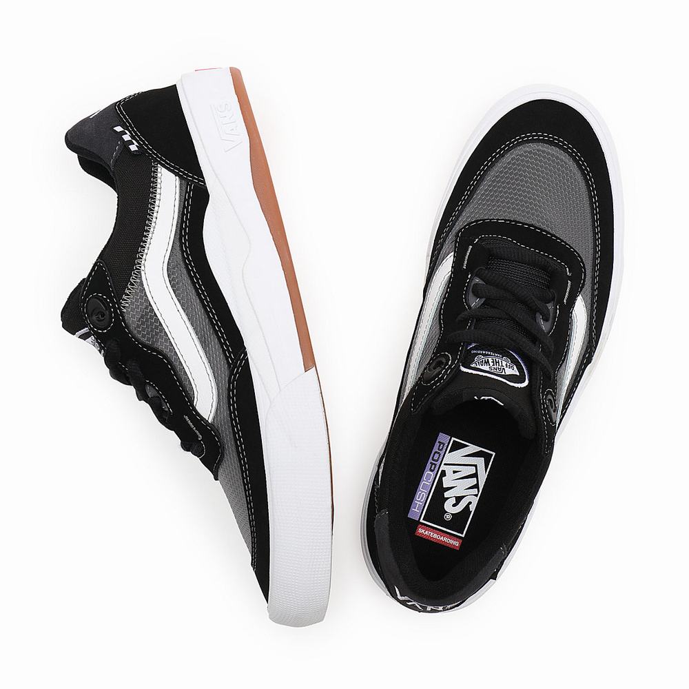 Men's Vans Wayvee Sneakers Black | USA70148