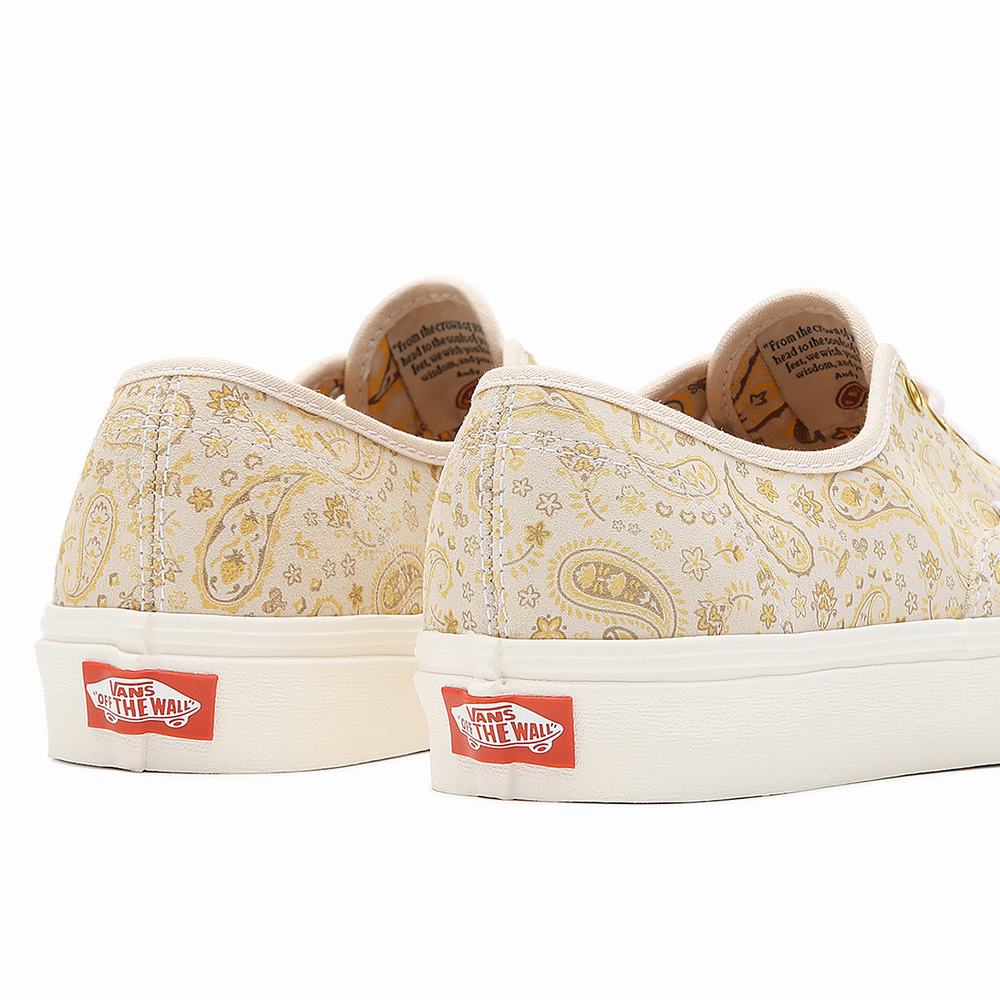 Men's Vans X Anderson .Paak Authentic Sneakers Beige | USA90871