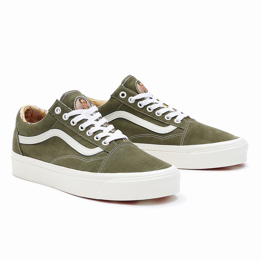 Men\'s Vans X Anderson .Paak Old Skool 36 DX Sneakers Green | USA46308