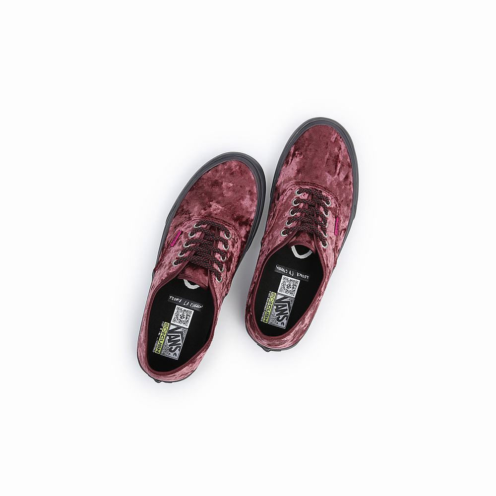 Men's Vans X Curren X Knost Authentic Vr3 SF Sneakers Red / Pink | USA49081