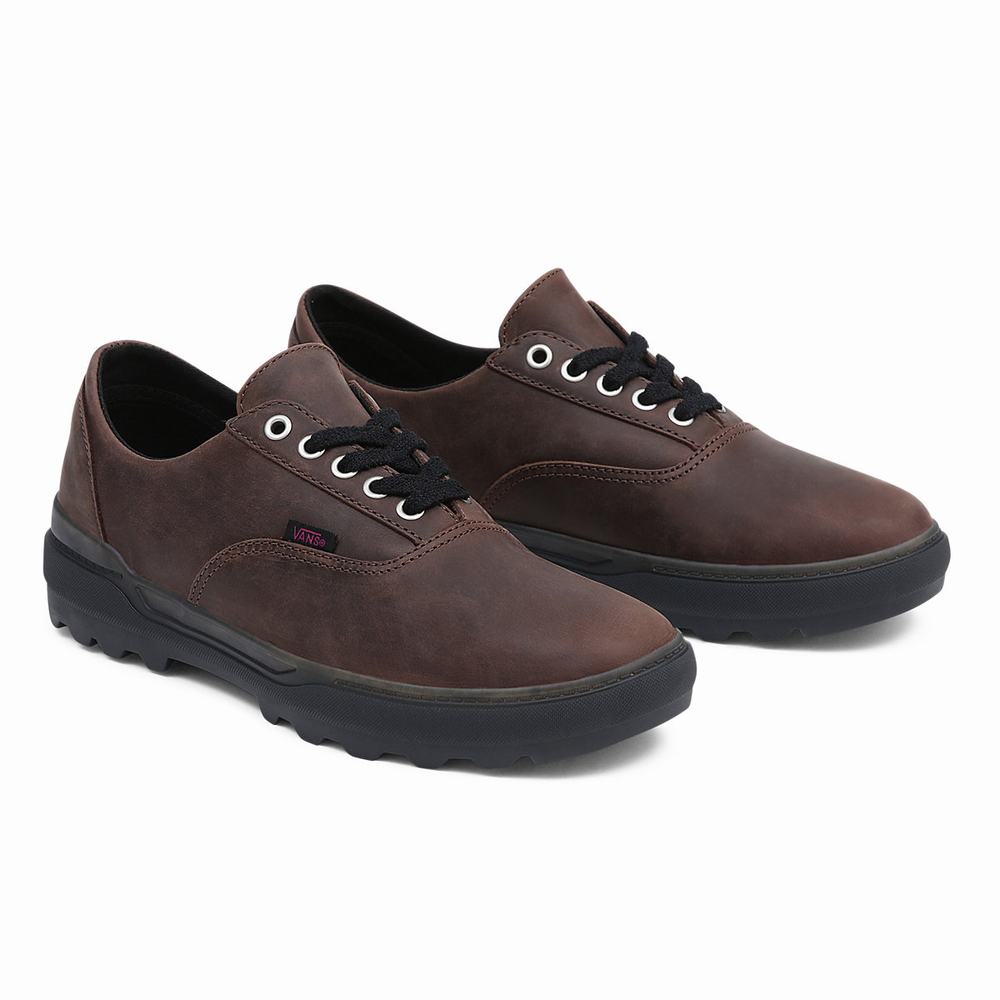 Men\'s Vans X Curren X Knost Colfax Low Sneakers Brown | USA29603