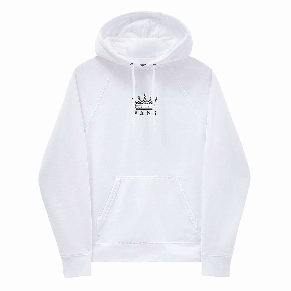 Men's Vans X Dan Lacey Versa Standard Hoodie White | USA56193