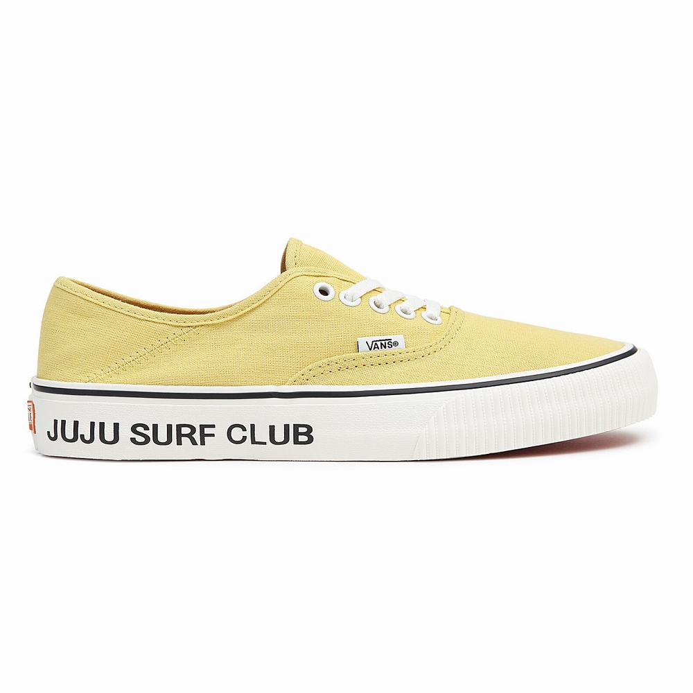 Men's Vans X Juju SC Authentic Vr3 SF Sneakers Yellow | USA06479