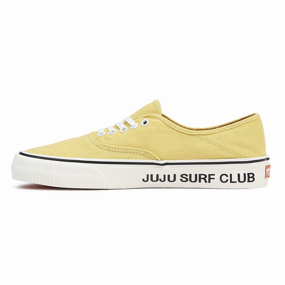 Men's Vans X Juju SC Authentic Vr3 SF Sneakers Yellow | USA06479