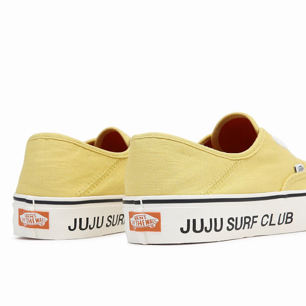 Men's Vans X Juju SC Authentic Vr3 SF Sneakers Yellow | USA06479