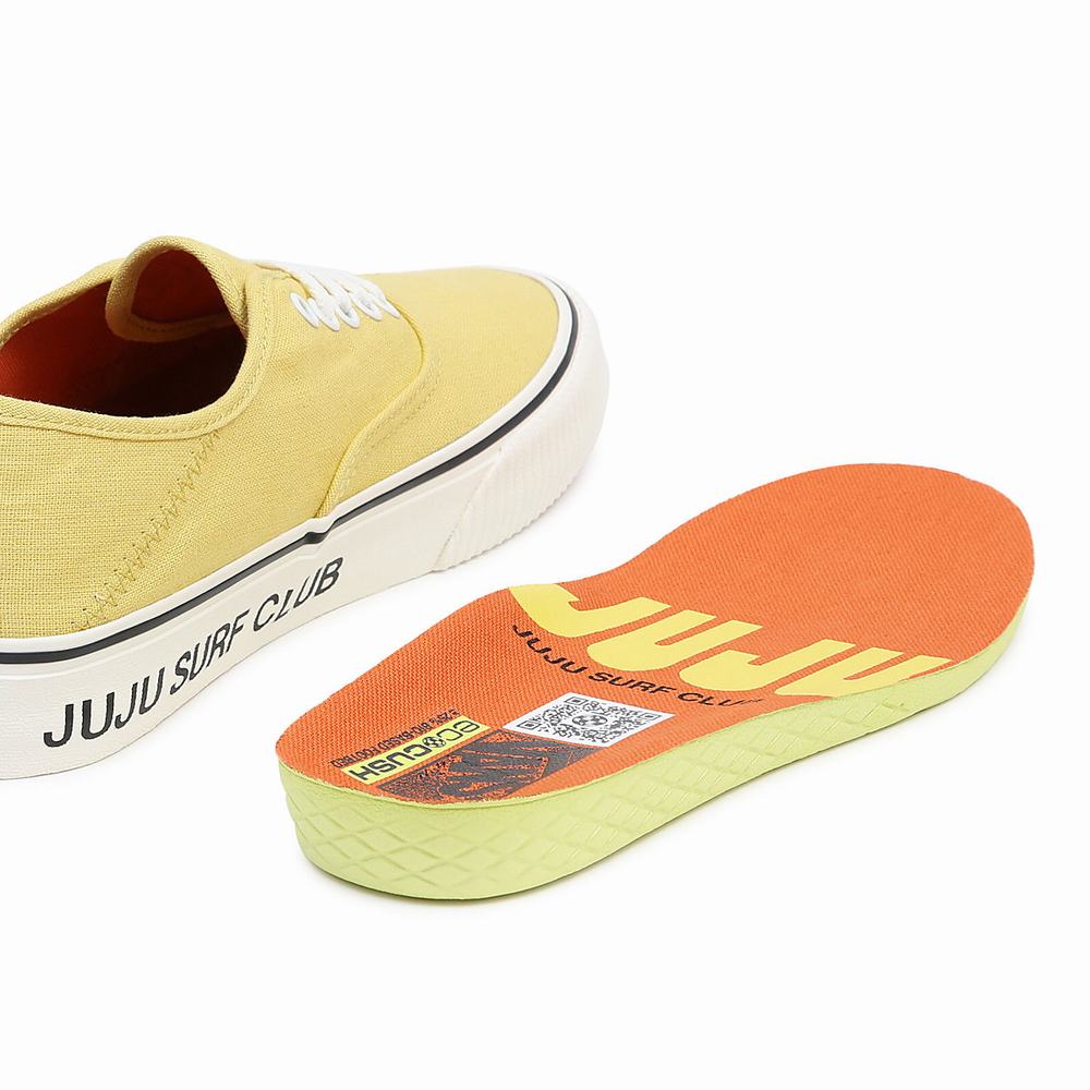 Men's Vans X Juju SC Authentic Vr3 SF Sneakers Yellow | USA06479