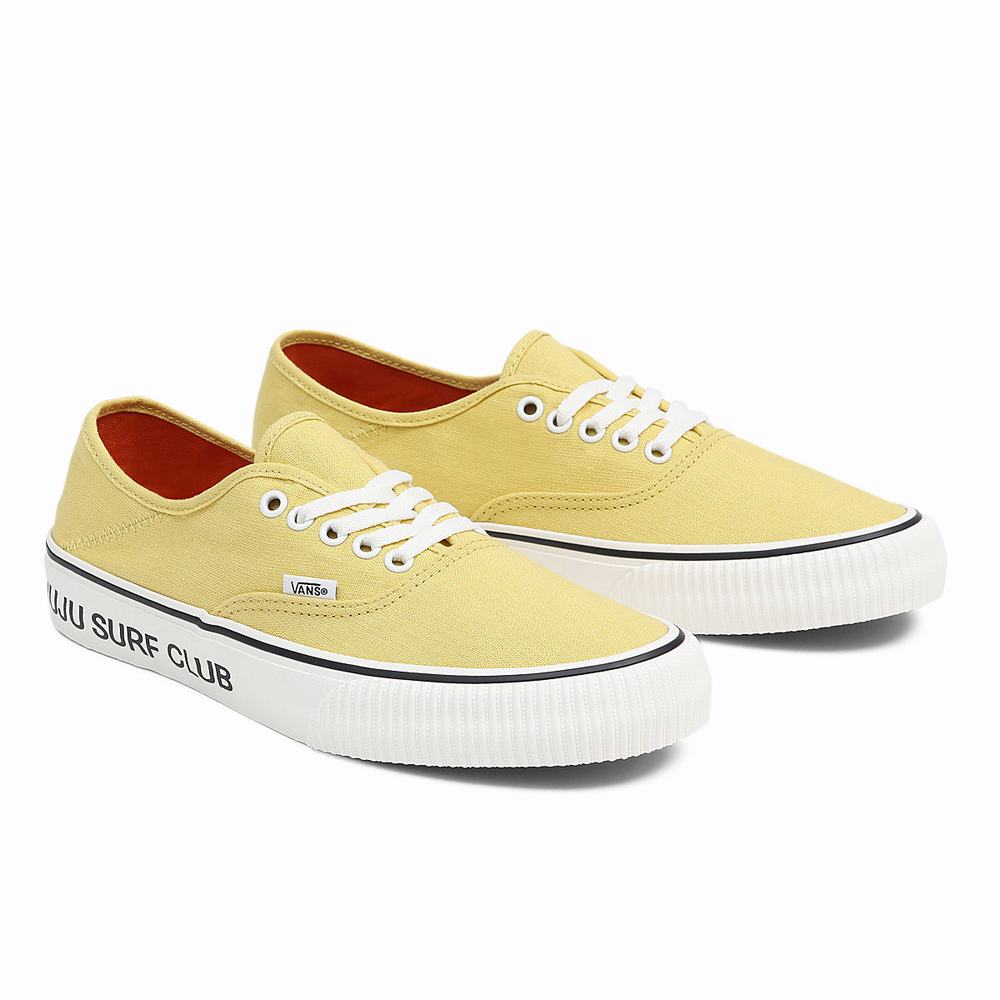 Men\'s Vans X Juju SC Authentic Vr3 SF Sneakers Yellow | USA06479