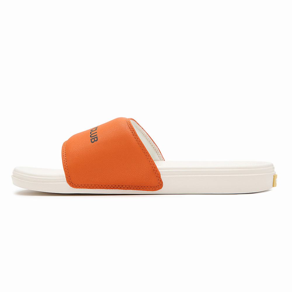 Men's Vans X Juju SC La Costa Slides White | USA25087