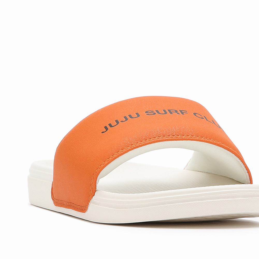 Men's Vans X Juju SC La Costa Slides White | USA25087