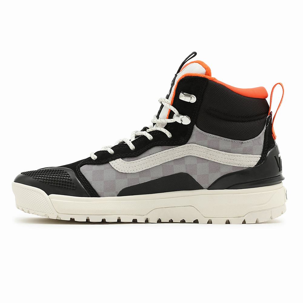 Men's Vans X Napapijri UltraRange EXO Hi Gore-Tex MTE-2 Sneakers Black / Grey | USA25718