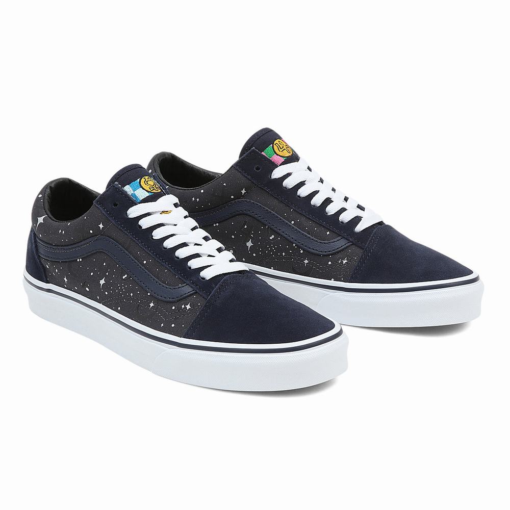 Men's Vans X Pretty Guardian Sailor Moon Old Skool Sneakers Black | USA31429