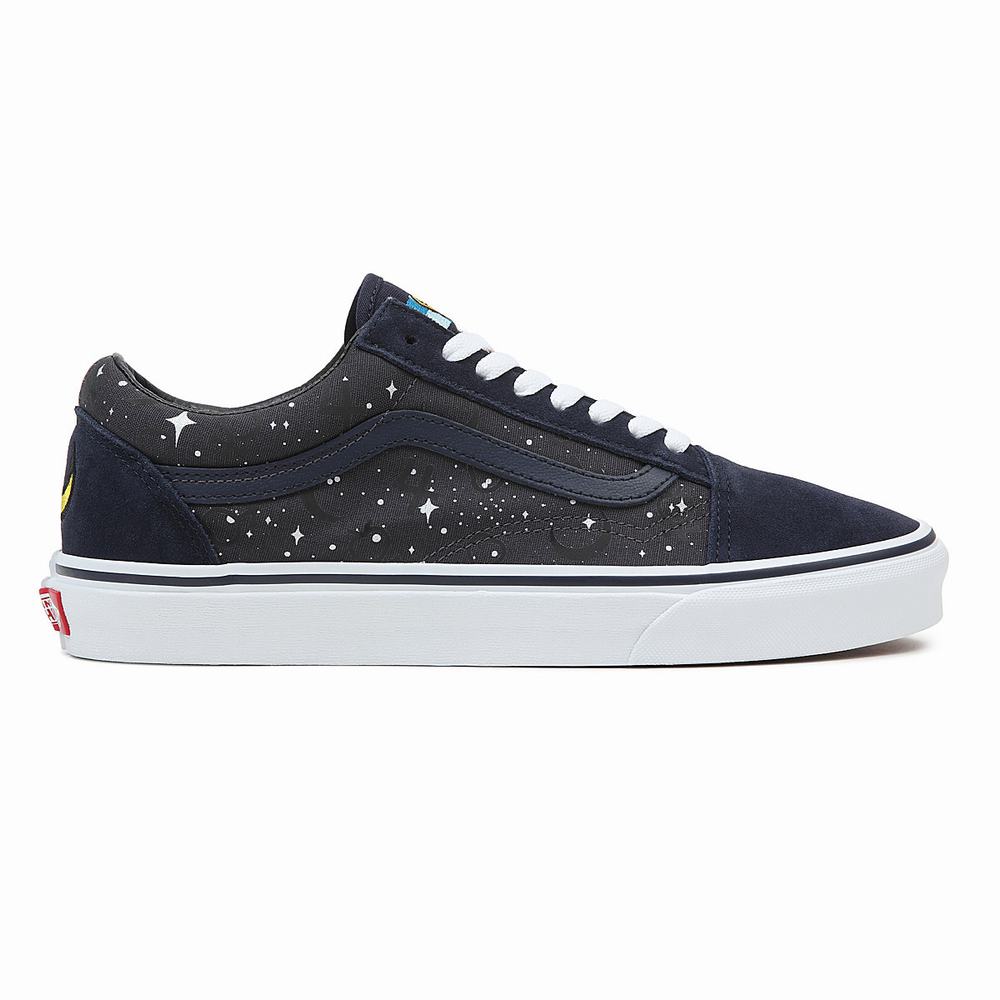 Men's Vans X Pretty Guardian Sailor Moon Old Skool Sneakers Black | USA31429