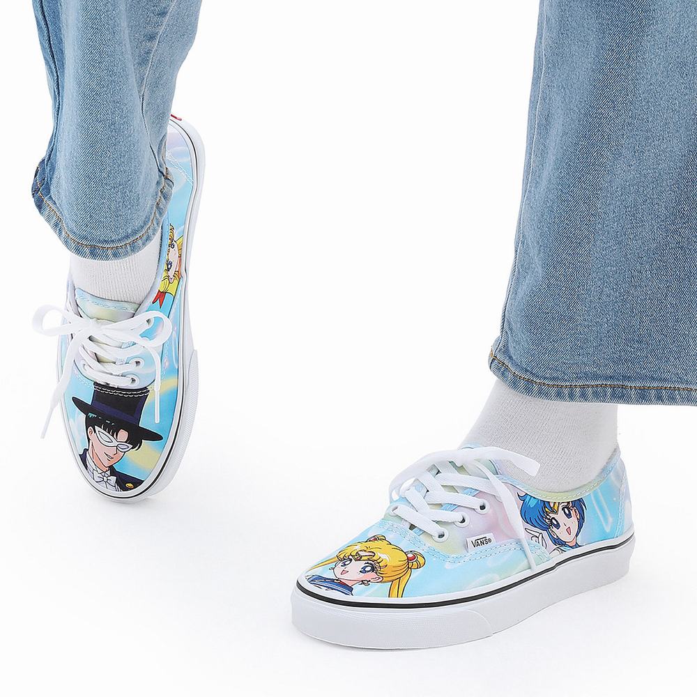 Men's Vans X Pretty Guardian Sailor Moon Authentic Sneakers Multicolor | USA75810