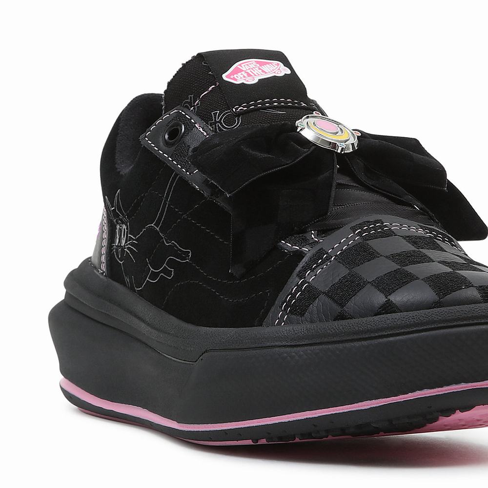 Men's Vans X Pretty Guardian Sailor Moon Old Skool Overt CC Sneakers Black | USA98531