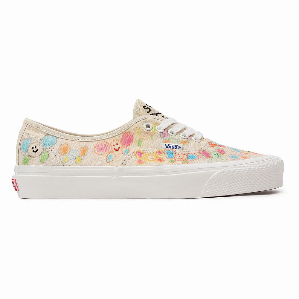 Men's Vans X Sandy Liang Authentic 44 DX Sneakers Multicolor / Beige | USA78419