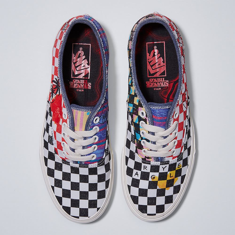 Men's Vans X Stranger Things Authentic Sneakers Multicolor | USA90538