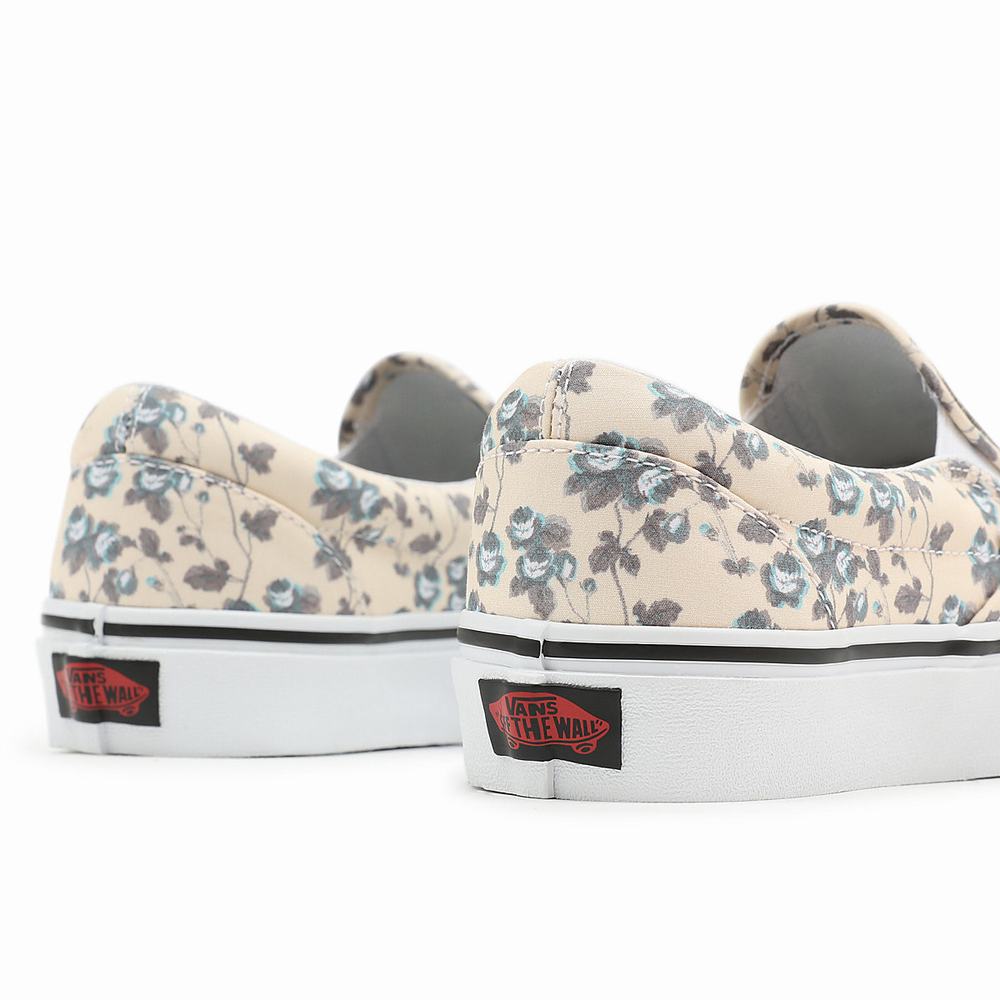 Men's Vans X The Shining Classic Slip On Shoes Blue | USA70821