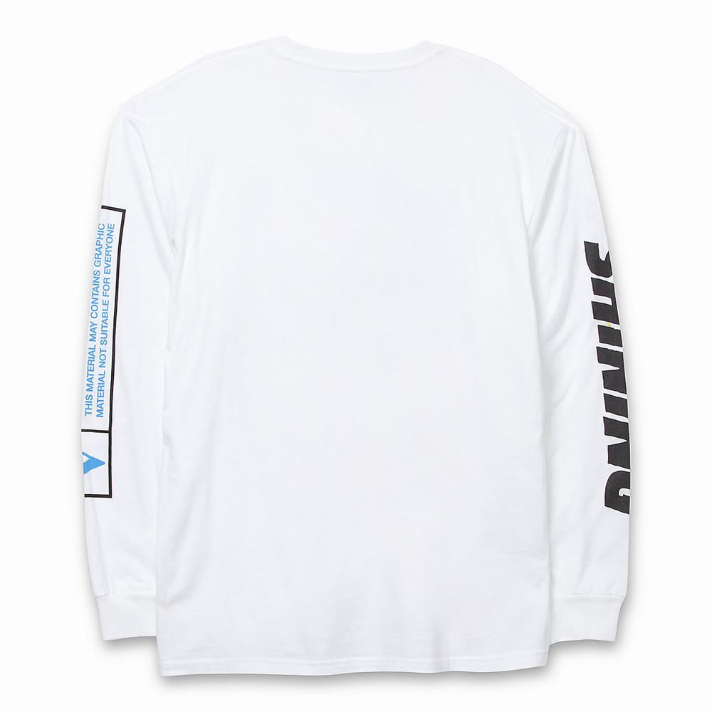 Men's Vans X The Shining Long Sleeve T Shirts White | USA41360