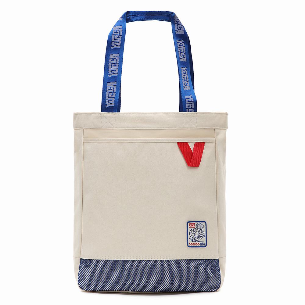 Men\'s Vans X Yucca Construct Tote Bags White | USA08675