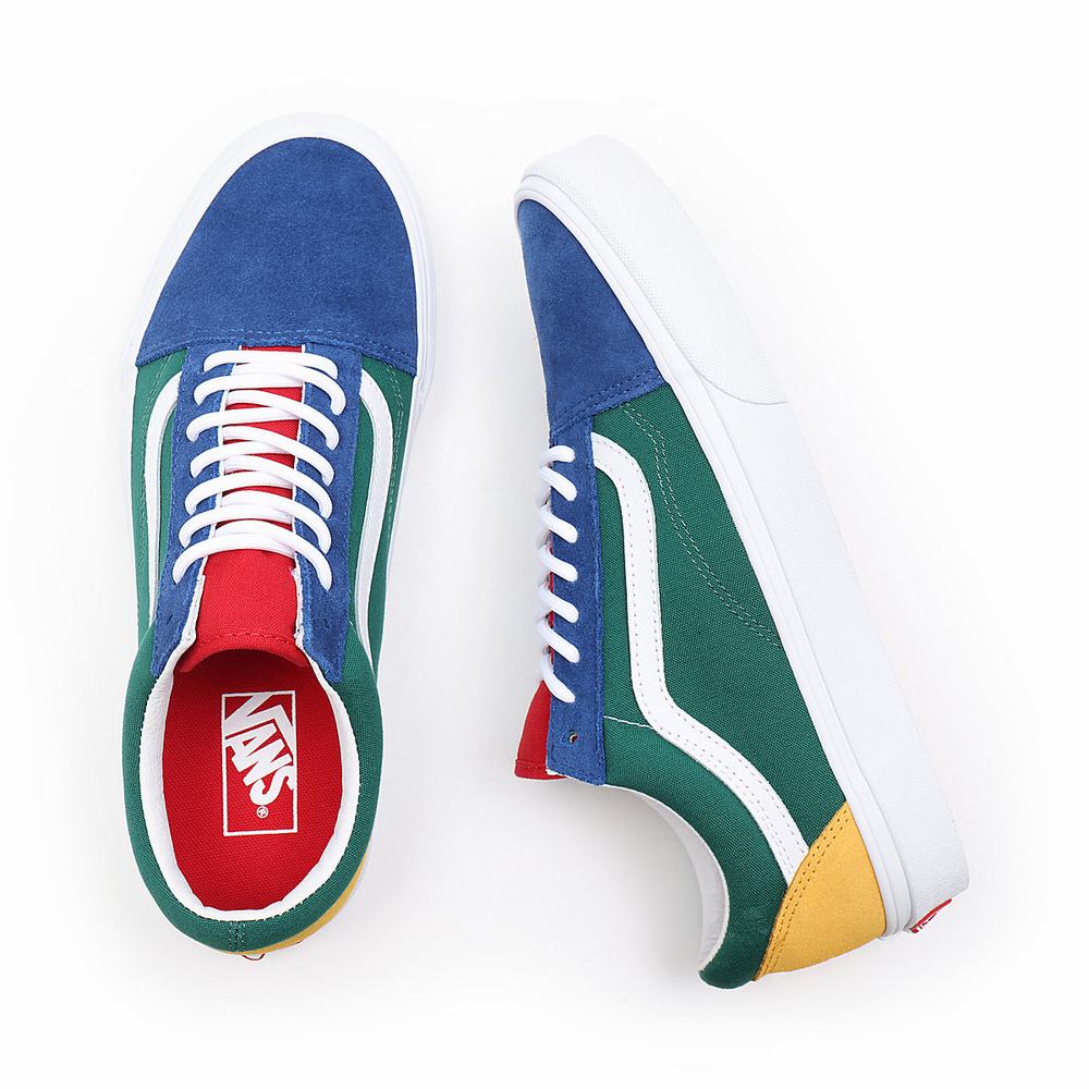 Men's Vans Yacht Club Old Skool Sneakers Multicolor | USA91026