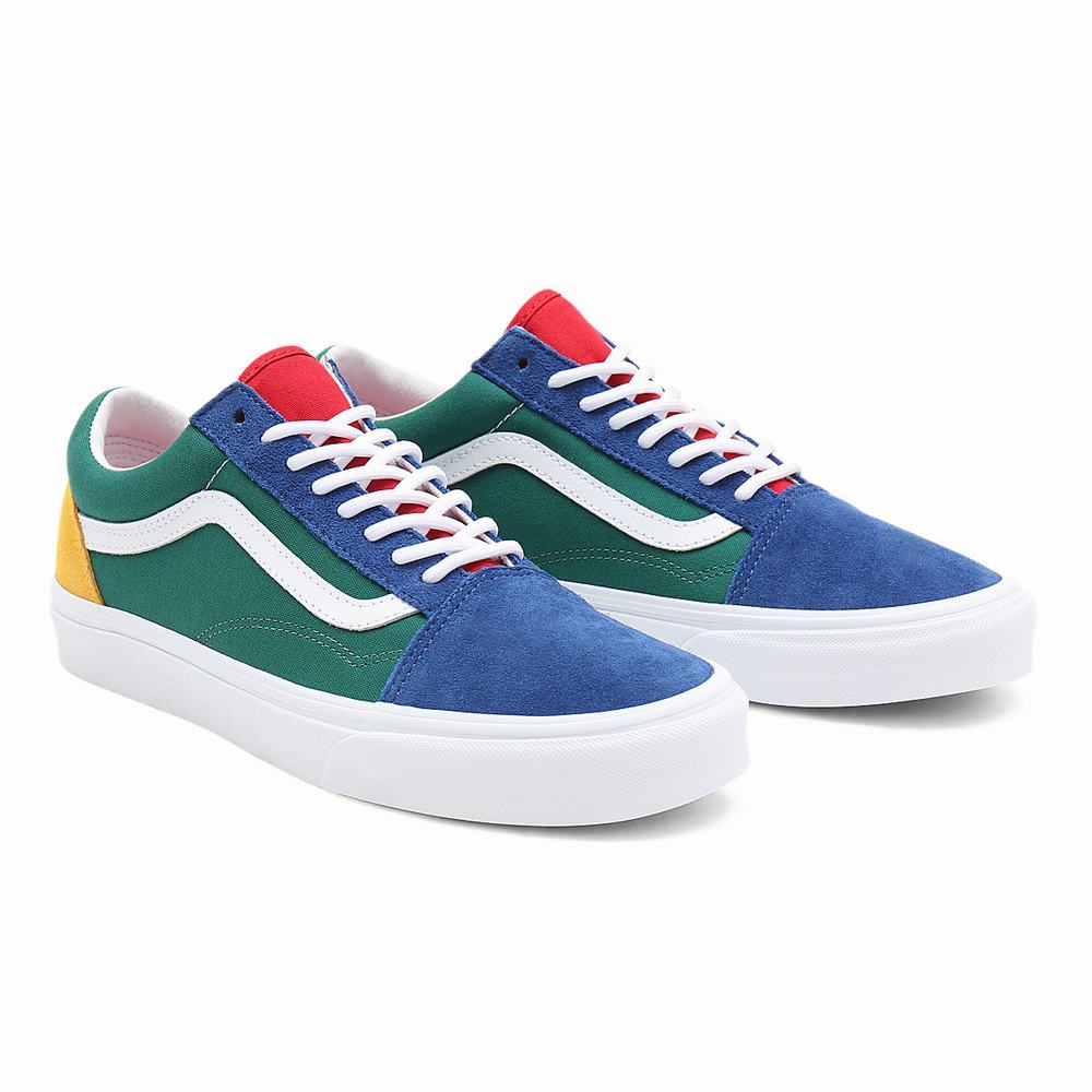 Men\'s Vans Yacht Club Old Skool Sneakers Multicolor | USA91026