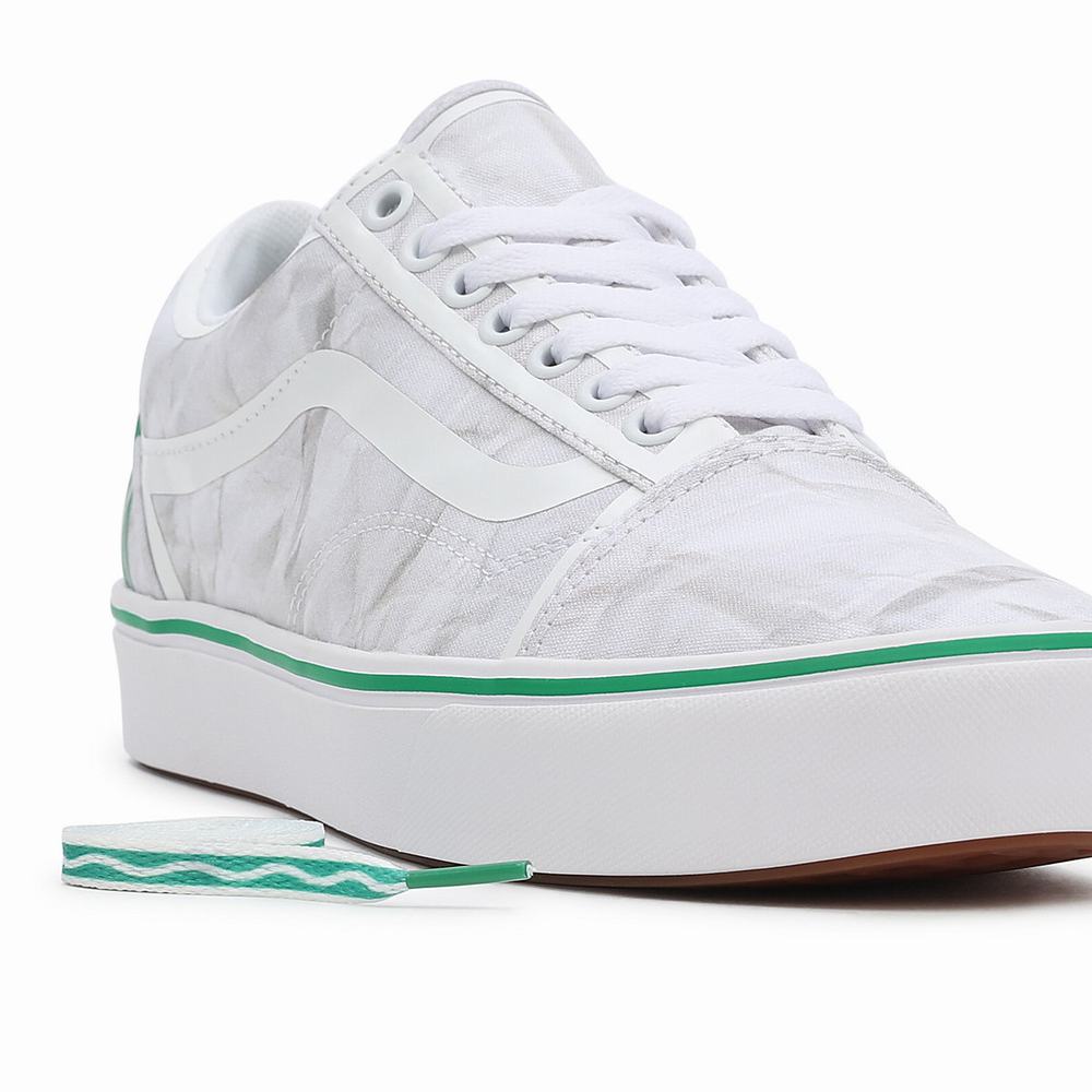 Men's Vans x Crayola ComfyCush Old Skool Sneakers White | USA89012