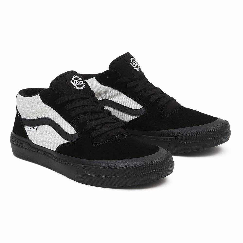 Men\'s Vans x Fast And Loose BMX Style 114 Sneakers Black | USA32918