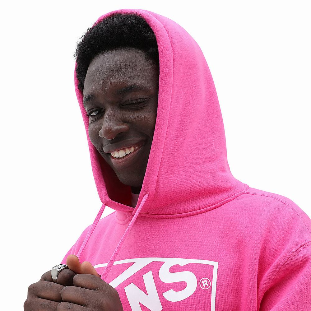 Men's Vans x Noon Goons Volume Logo Hoodie Pink | USA75609