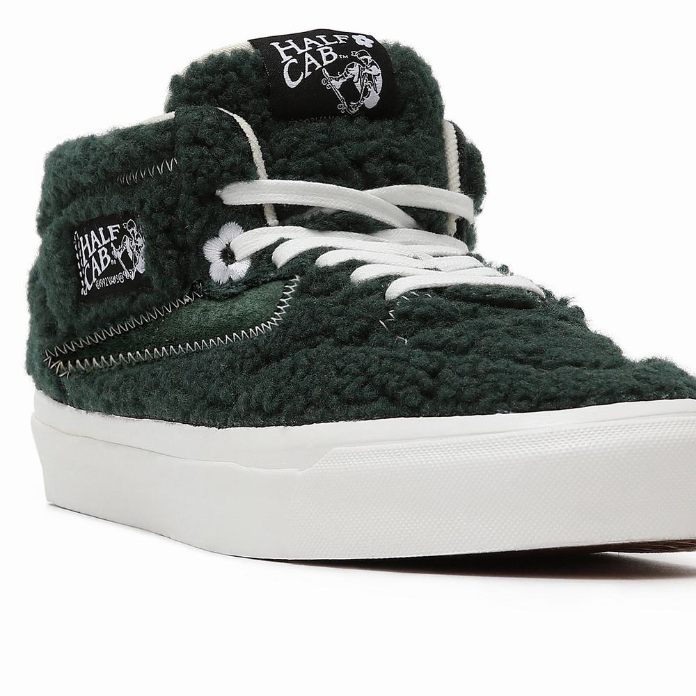 Men's Vans x Sandy Liang Half Cab 33 DX Sneakers Green | USA29718