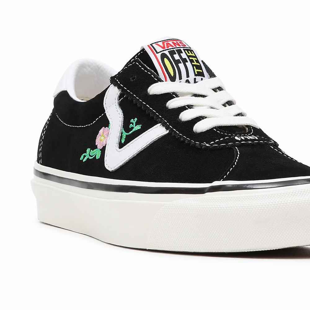 Men's Vans x Sandy Liang Style 73 DX Sneakers Black | USA92730