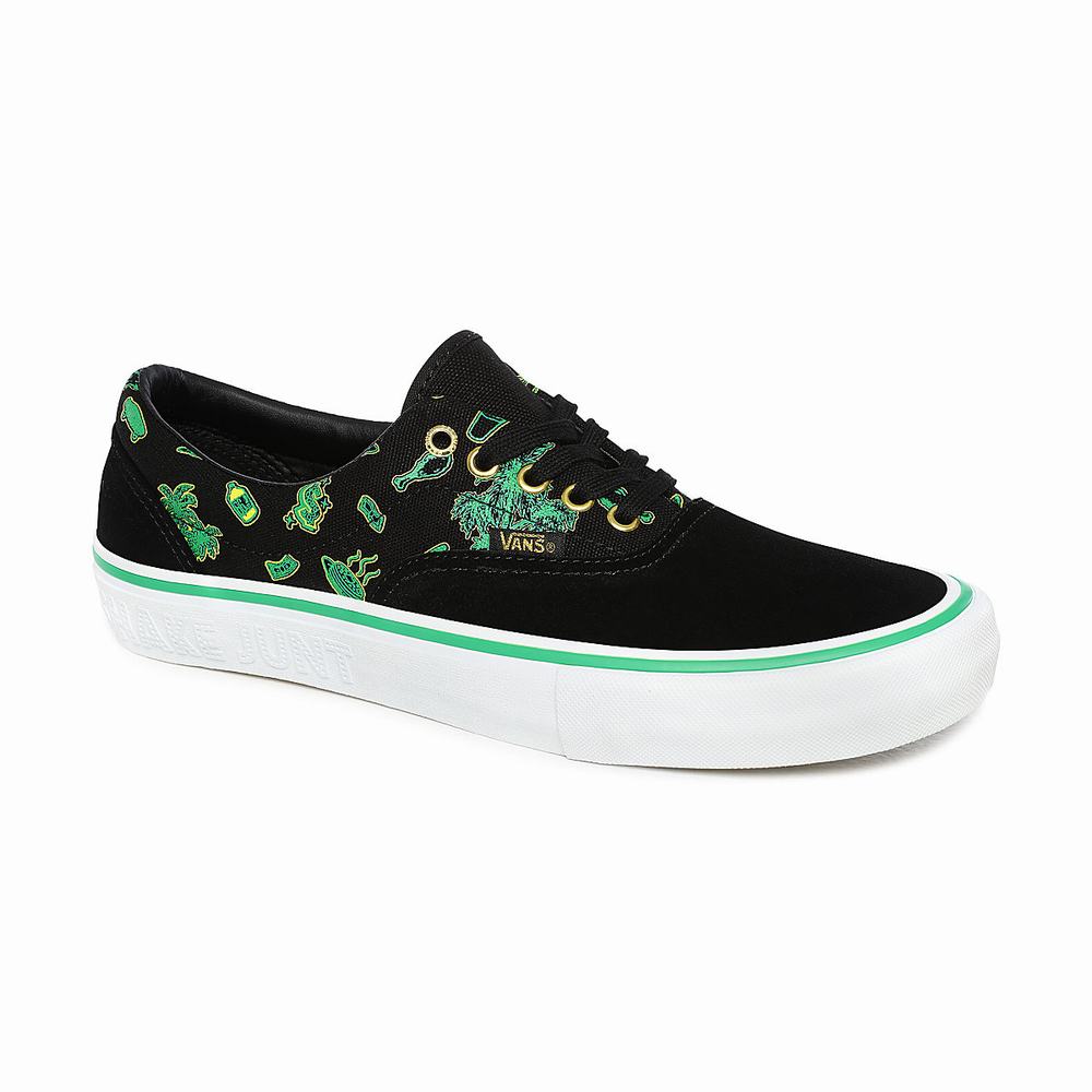 Men's Vans x Shake Junt Era Pro Sneakers Black | USA68905