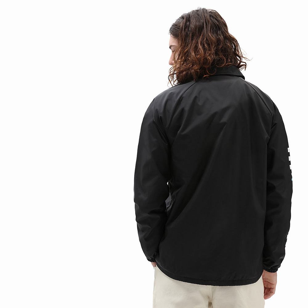 Men's Vans x Skateistan Torrey Jackets Black | USA09354