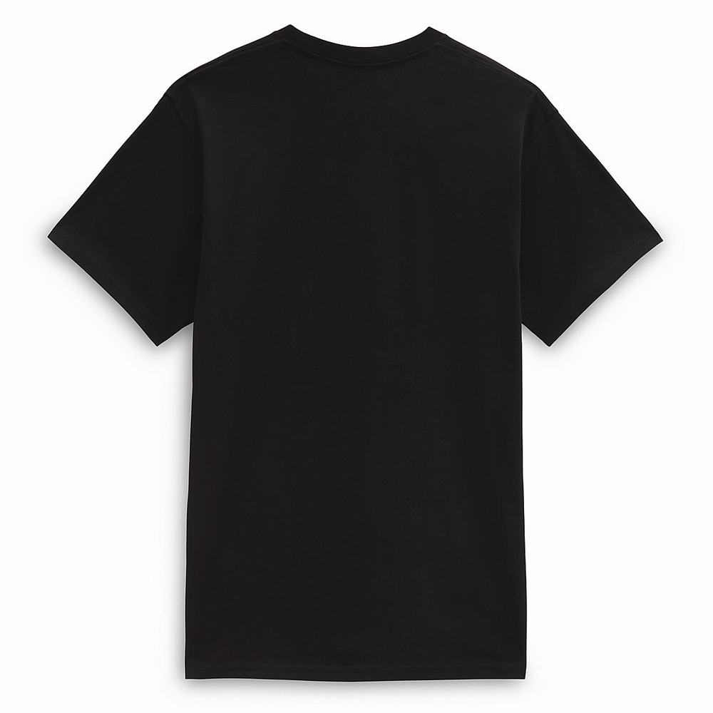 Men's Vans x Thrasher Off The Wall Logo T Shirts Black | USA70315