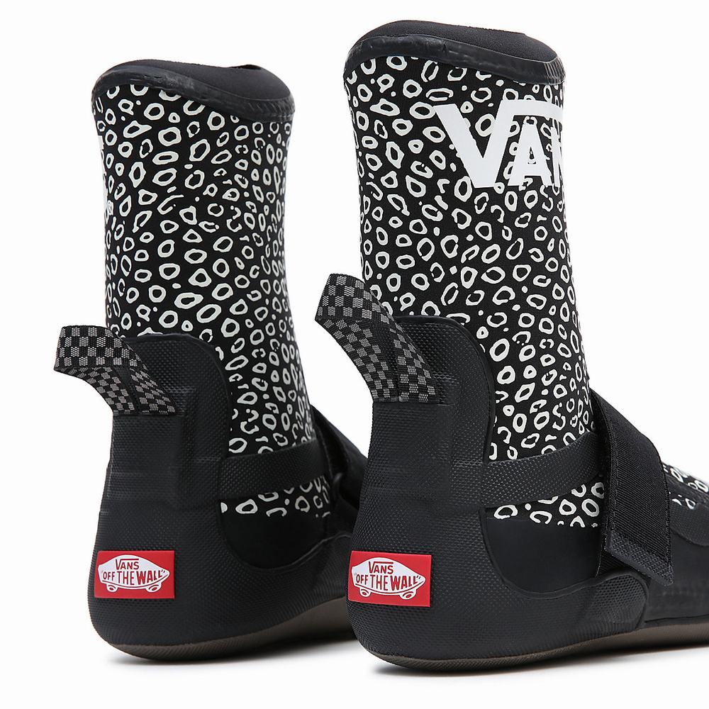 Women's Vans 3 mm 2 Surf Boots Black | USA73180