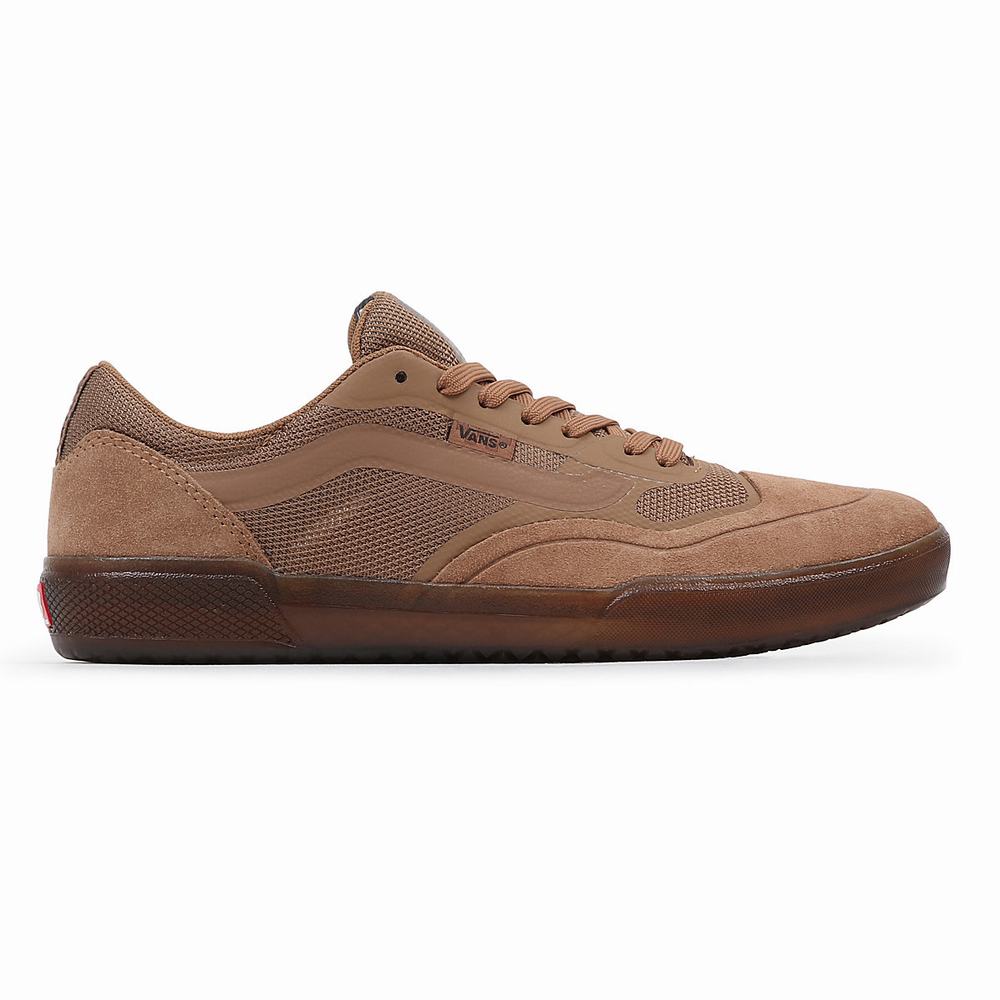 Women's Vans AVE Skate Shoes Brown | USA83602