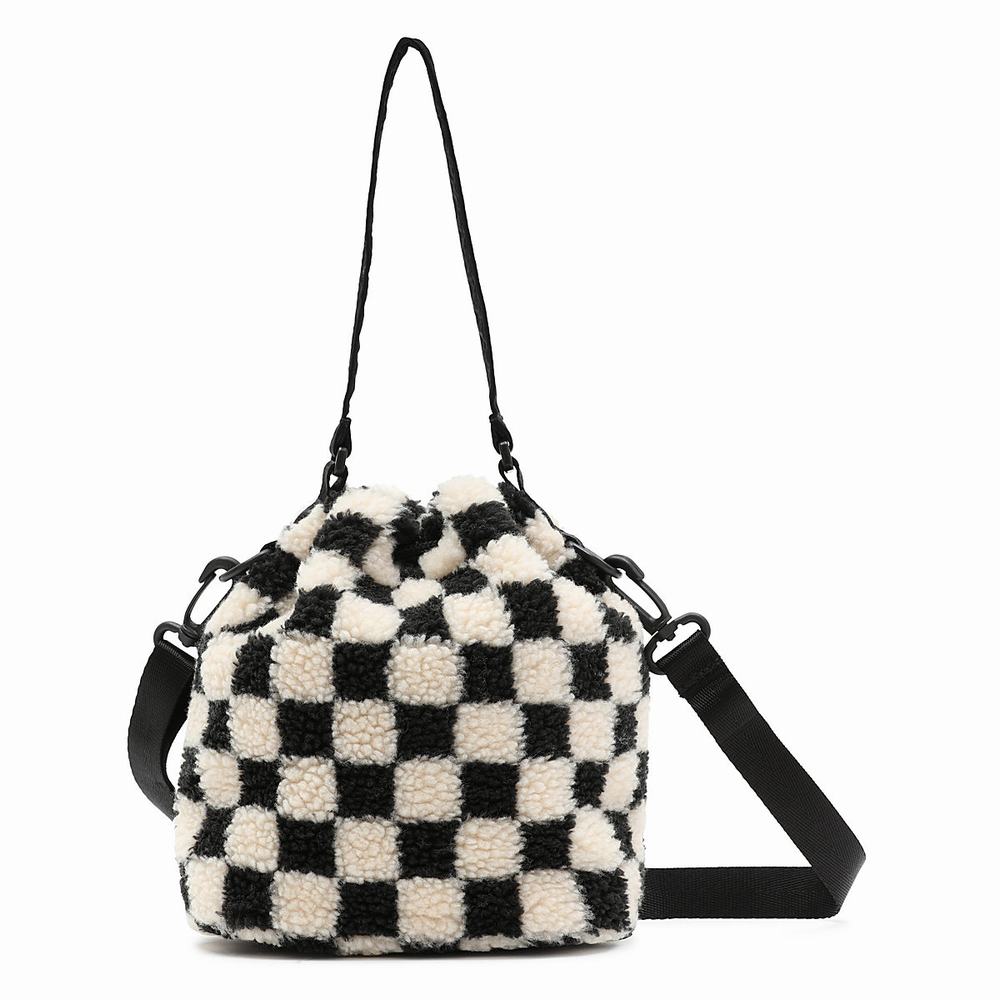 Women's Vans All Around Bucket Bags Black | USA03294