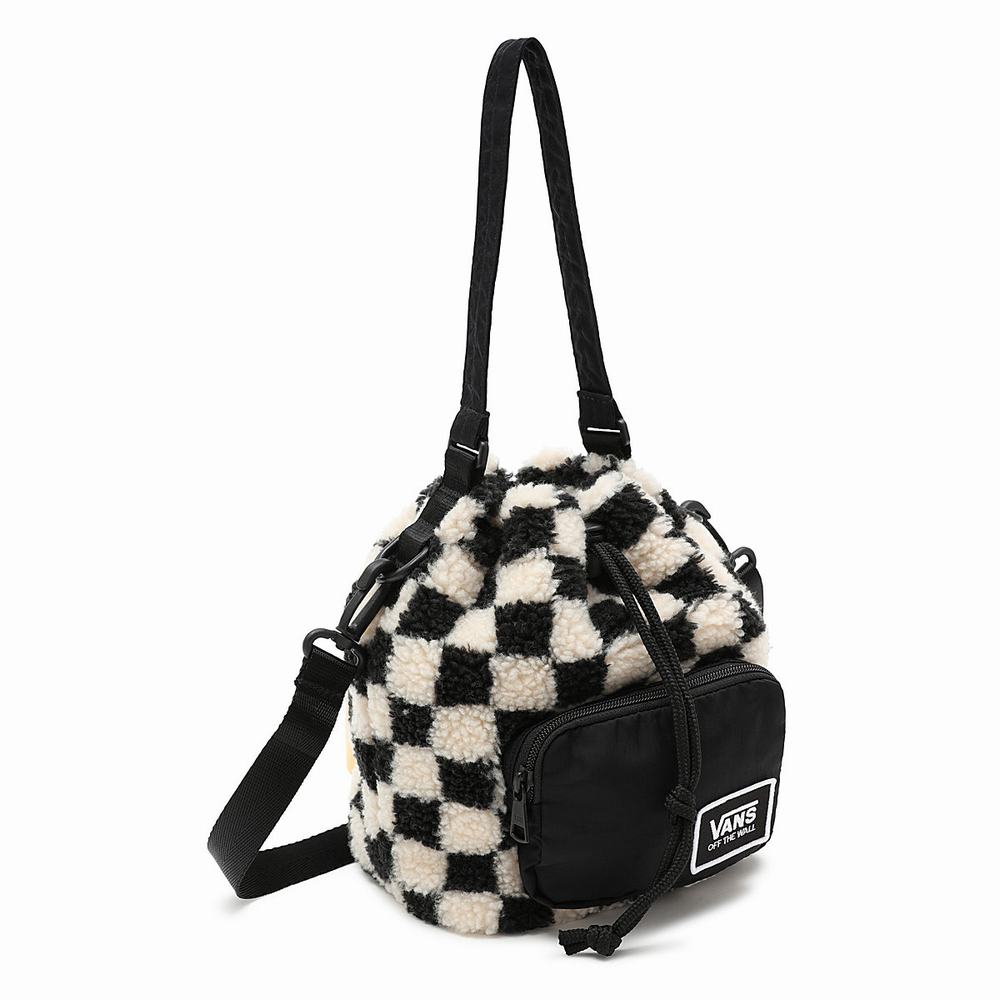 Women's Vans All Around Bucket Bags Black | USA03294