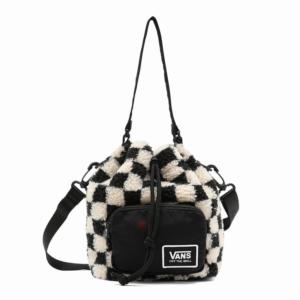 Women\'s Vans All Around Bucket Bags Black | USA03294