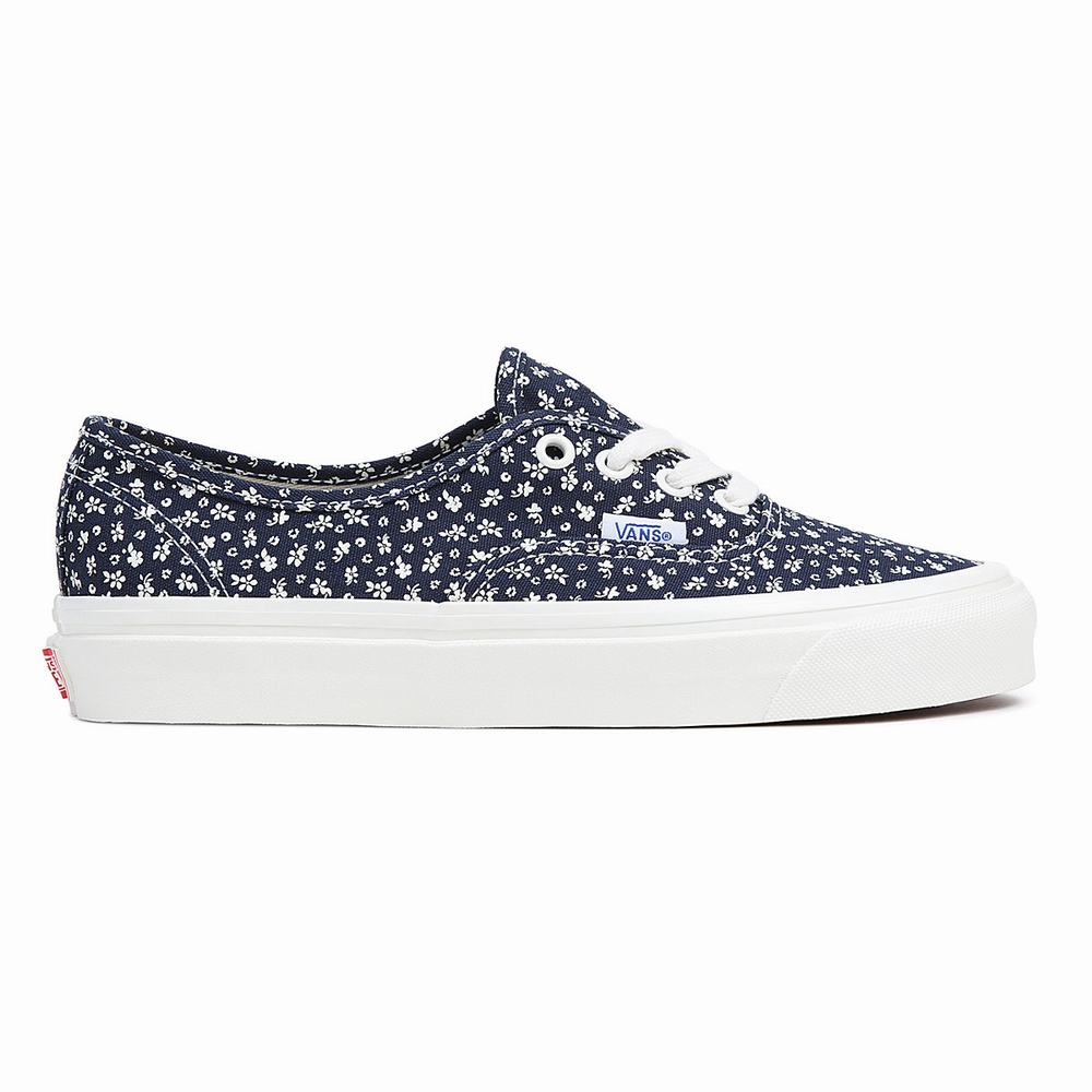 Women's Vans Anaheim Factory Authentic 44 DX Sneakers Navy | USA17568