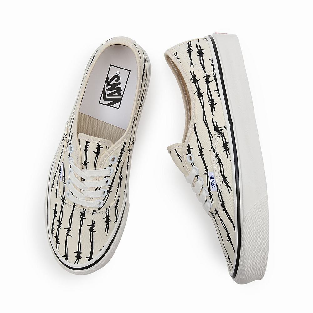 Women's Vans Anaheim Factory Authentic 44 DX Sneakers White | USA31564