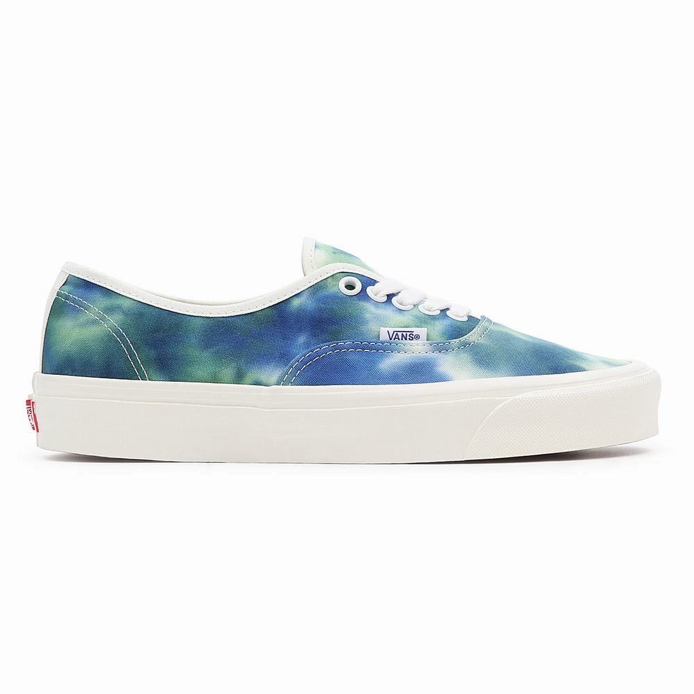 Women's Vans Anaheim Factory Authentic 44 DX Sneakers Blue / Green | USA37946