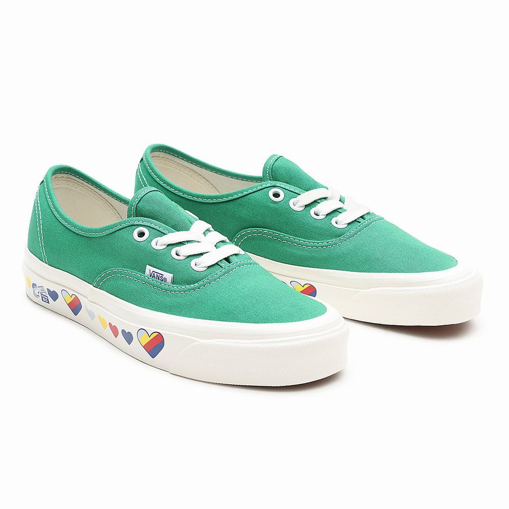 Women\'s Vans Anaheim Factory Authentic 44 DX Sneakers Green | USA69204