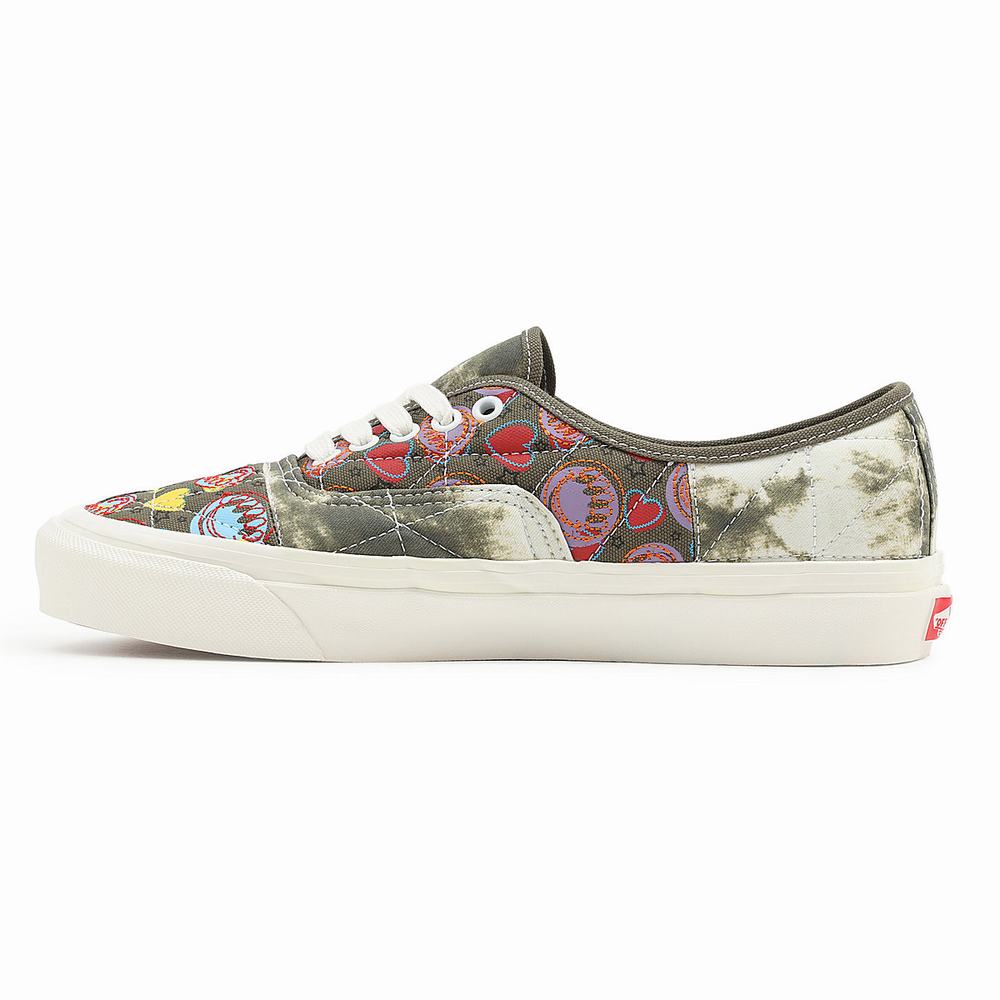 Women's Vans Anaheim Factory Authentic 44 DX Sneakers Green / Multicolor | USA72065