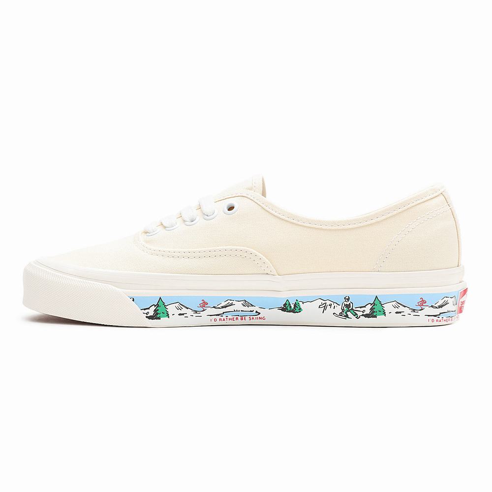 Women's Vans Anaheim Factory Authentic 44 DX Sneakers White | USA79840