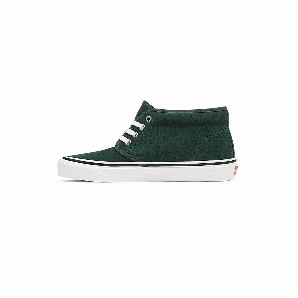 Women's Vans Anaheim Factory Chukka 49 DX Sneakers Green | USA23719